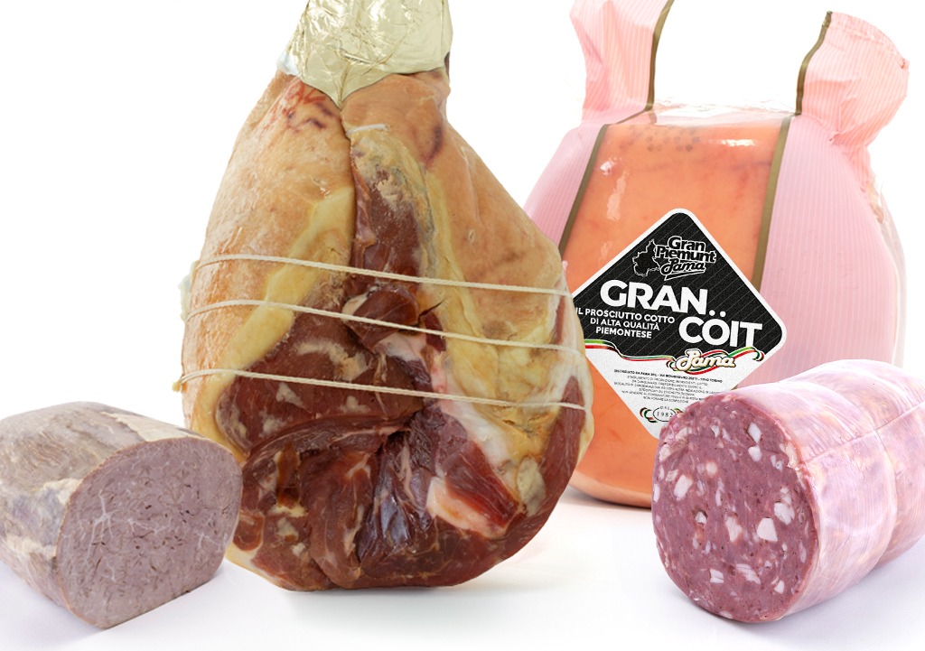 La firma Gran Piemunt nei salumi piemontesi Con la selezione Gran Piemunt, Pama mette a disposizione del mondo professionale un assortimento di salumi piemontesi che rispetta la storia, esalta la materia prima e risponde alle esigenze del mercato.